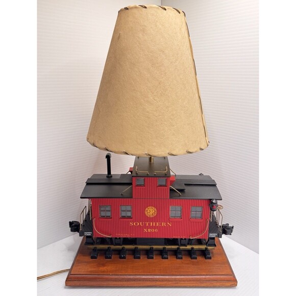 Custom Made Train Lamp Vintage 